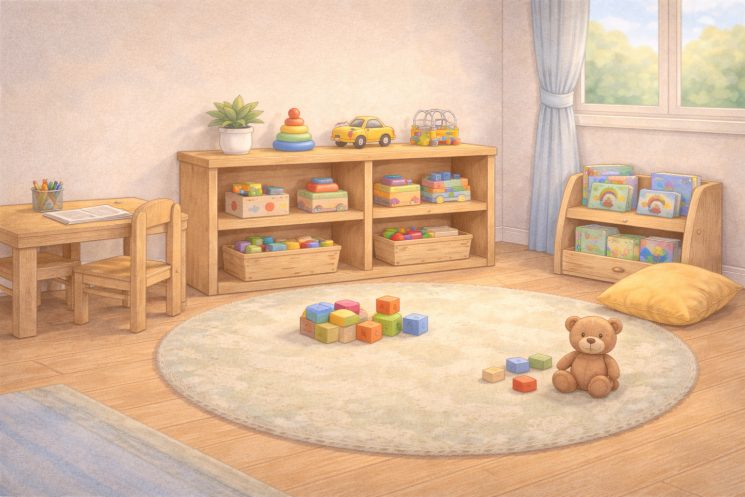 Toddler Playroom Setup for Learning