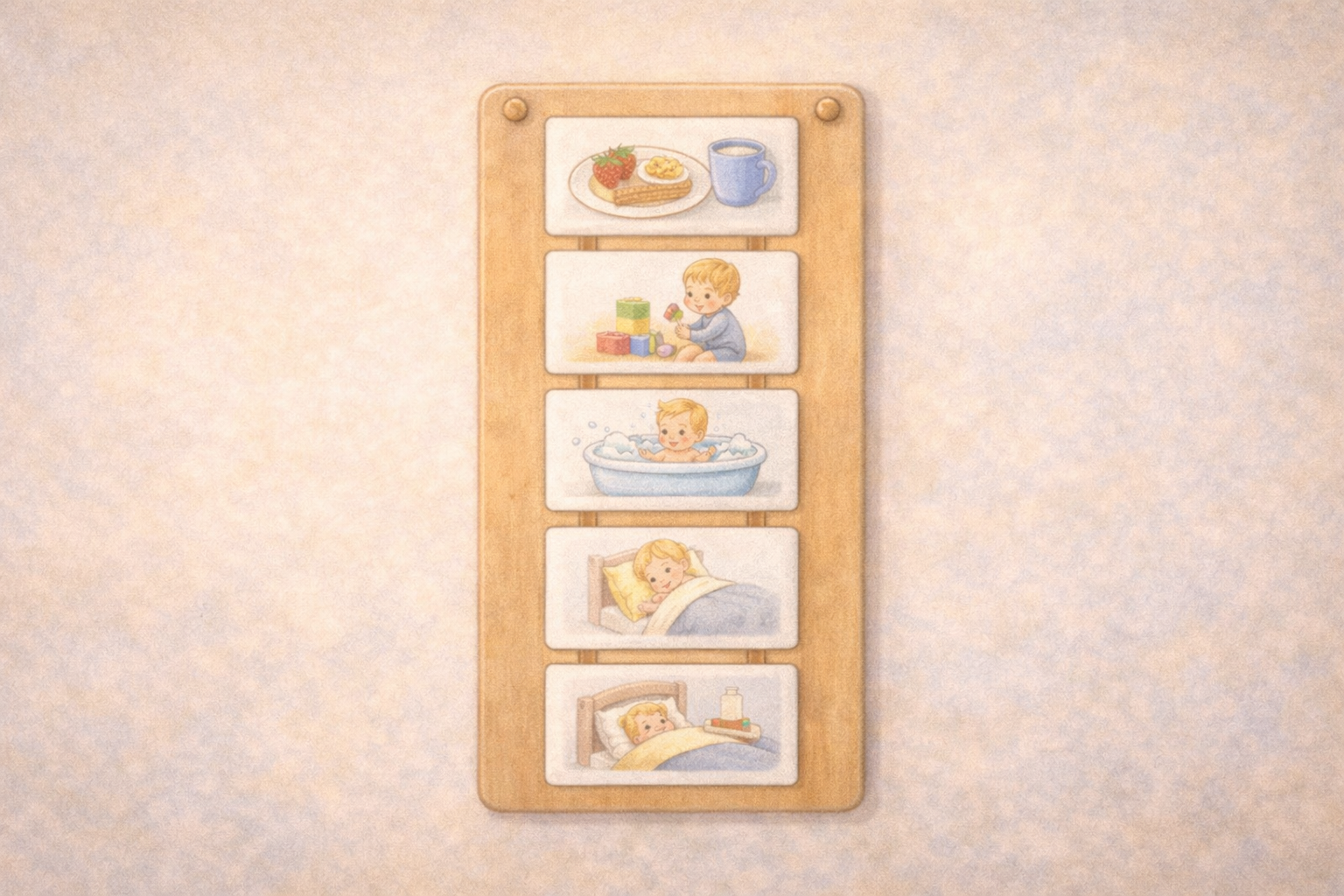 Visual Schedules for Toddler Learning