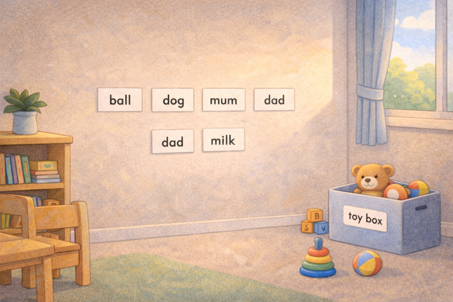 Word Walls for Toddlers