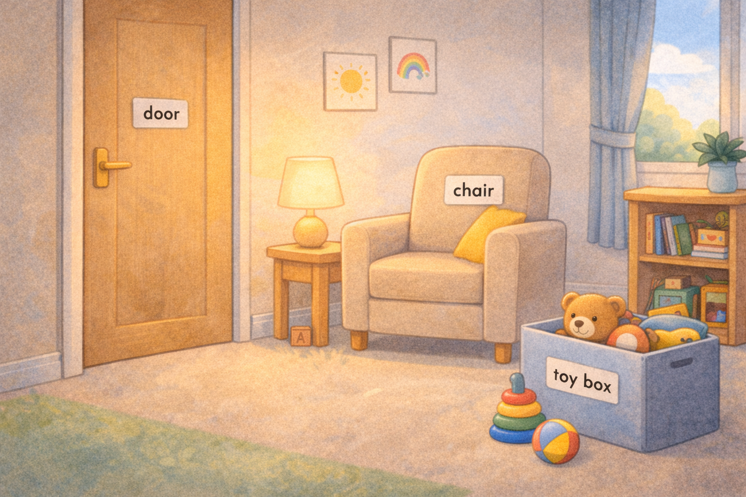 Using Labels Around the House